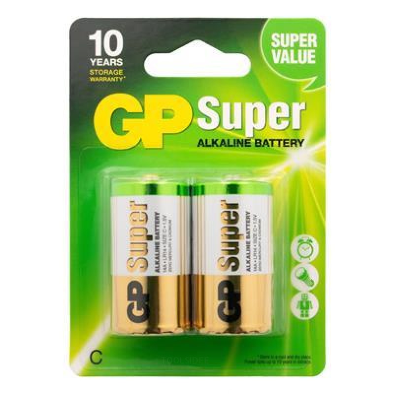 Batería GP C Baby Alkaline Super 1,5V 2pcs