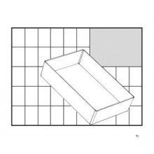 Raaco Inset box 80 BA6-1, loose