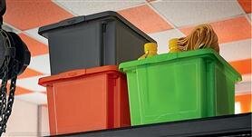 Kis Storage box, H Box, size S, 25L, light green Kis Storage box, H Box, size S, 25L, light green