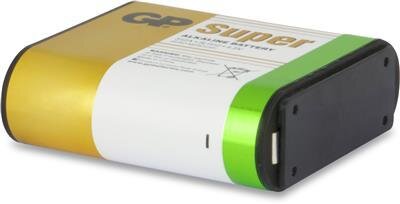 GP 312A battery Alkaline Super 4.5V 1st