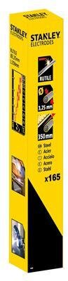 Stanley Schweißelektroden Rutil 3,25x350mm 165st Stanley Schweißelektroden Rutil 3,25x350mm 165st