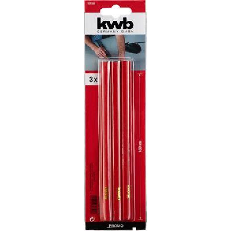 KWB Timmermans-blyanter, 3-dele,