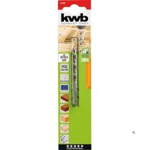 KWB Hss bor i hårdttræ 5mm
