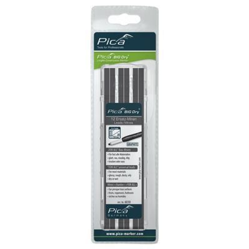 Pica 6030 BIG Dry Refill Graphit, Blister