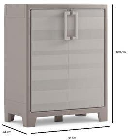 Keter Low Storage Cabinet Gulliver, plastic