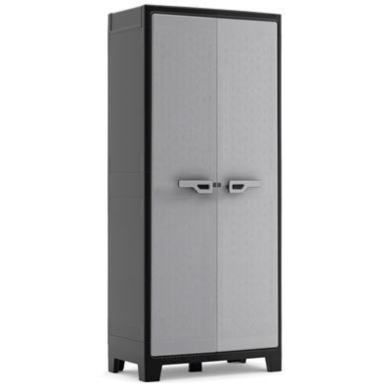 Keter High Storage Cabinet, Titan, folding shelves