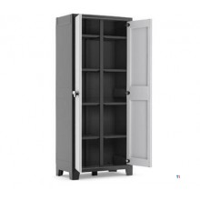 Keter High Storage Cabinet, Titan, folding shelves