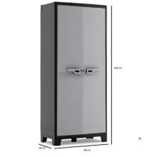 Keter High Storage Cabinet, Titan, folding shelves