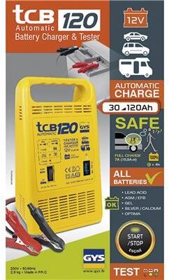 GYS Acculader TCB 120 Automatic