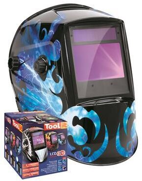 GYS Svejsehjelm LCD Zeus 5-9 / 9-13G, blå