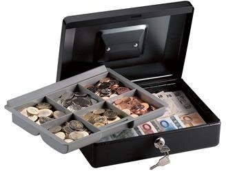 MasterLock Geldkassette mit Tablett und Griff