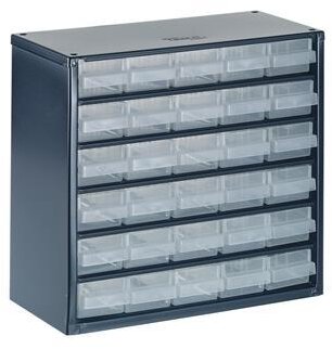 Raaco Kommode mit 30 Schubladen Typ 630-00