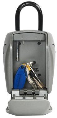 MasterLock nøglesikker med håndtag, zink