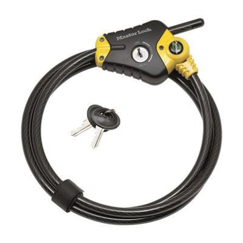 MasterLock Cable Lock, Python, 1,8m, O10mm