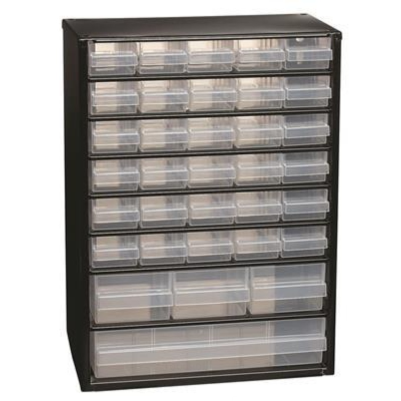 Raaco Drawer cabinet DIY steel with 34 drawers