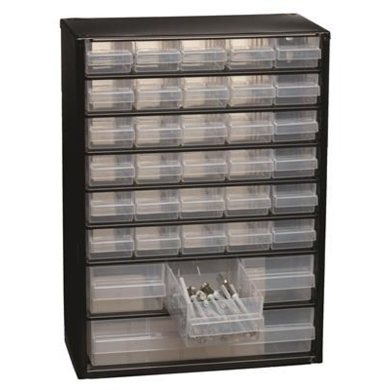 Raaco Drawer cabinet DIY steel with 34 drawers