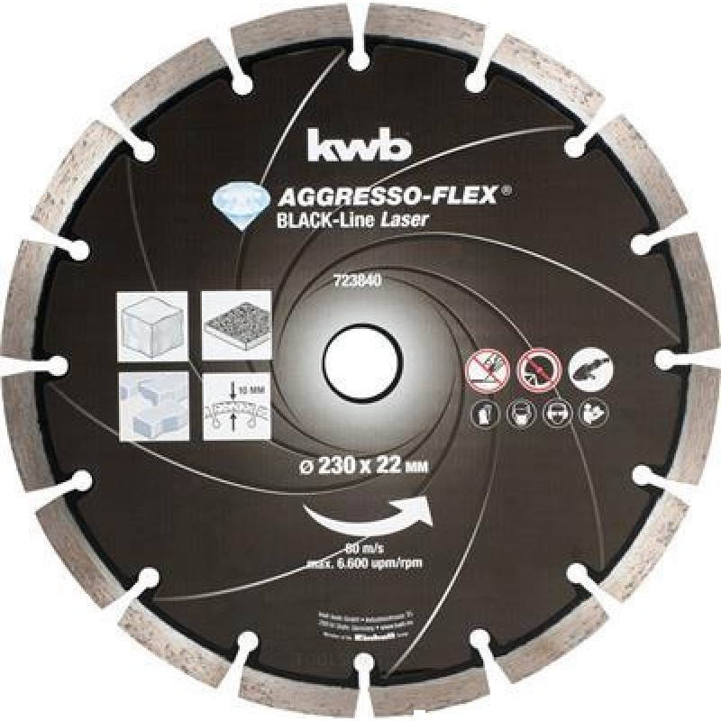 KWB Diamond Disc Black Line230Zb