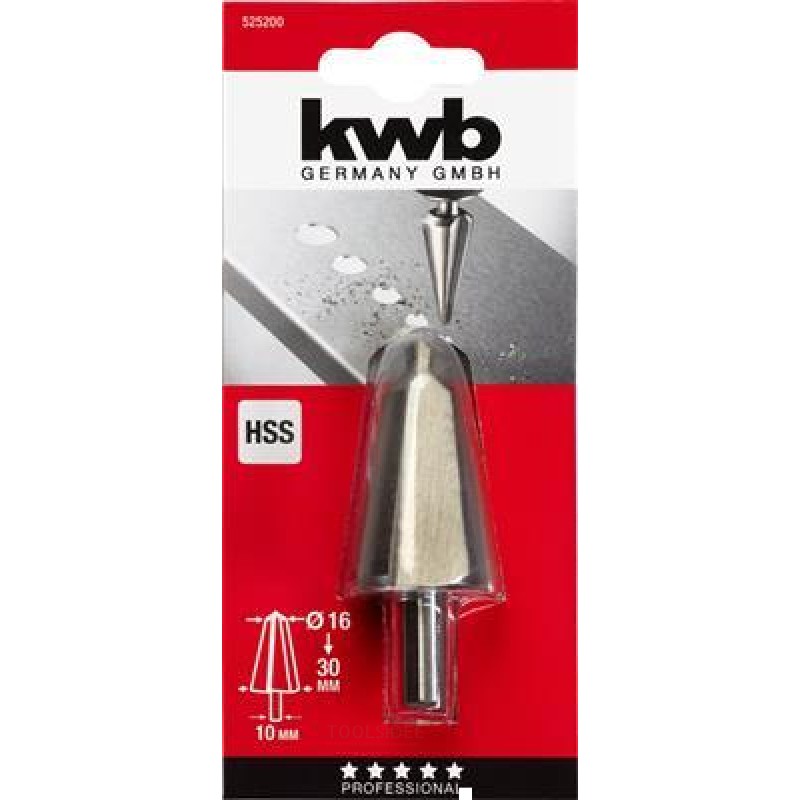 KWB Conical Drill Hss 16-30 Zb