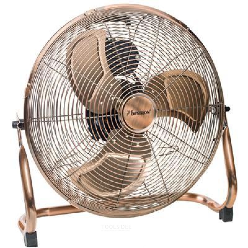 Bestron Floor fan, basket O40cm, copper 100W
