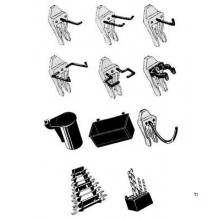 Raaco Set of 53 different clips