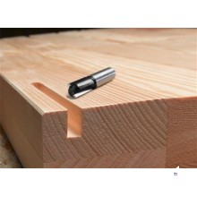 KWB Router Bit Set, 8 mm 12 pcs,