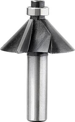 KWB Router Bit Set, 8 mm 12 pcs,