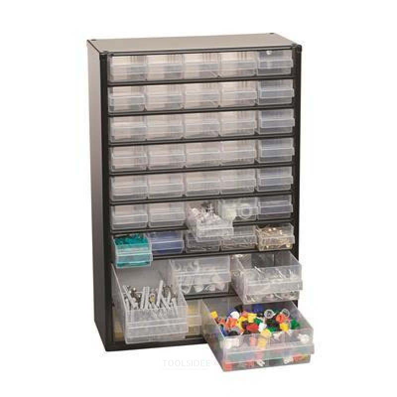 Raaco Drawer cabinet DIY steel with 40 drawers