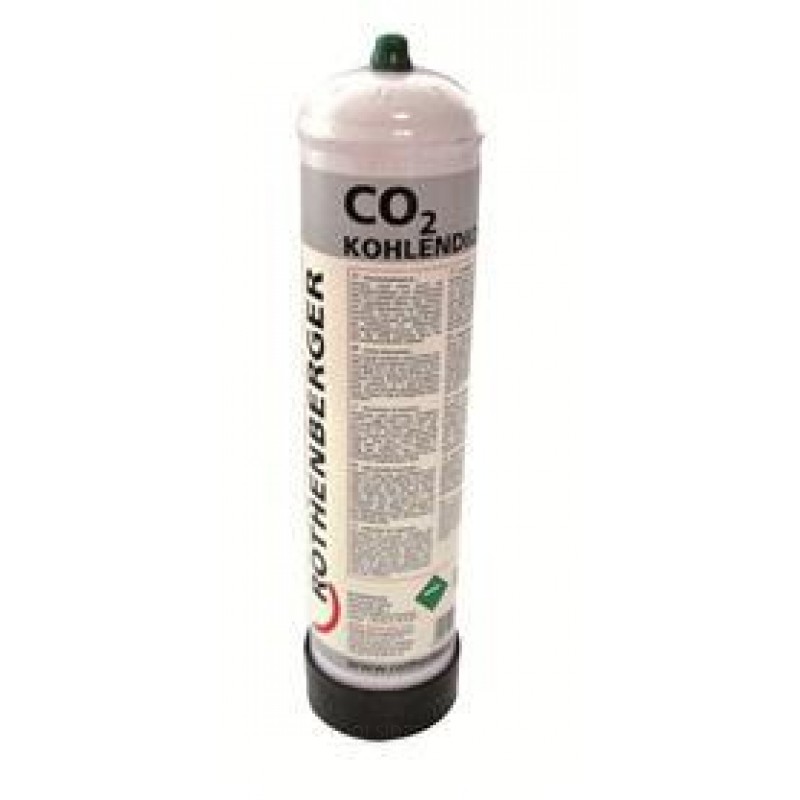 Botella de dióxido de carbono desechable Rothenberger 165 bar
