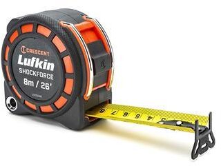 Lufkin Tape Measure Shockforce Nighteye 30mmx8m cminch Lufkin Tape Measure Shockforce Nighteye 30mmx8m cminch