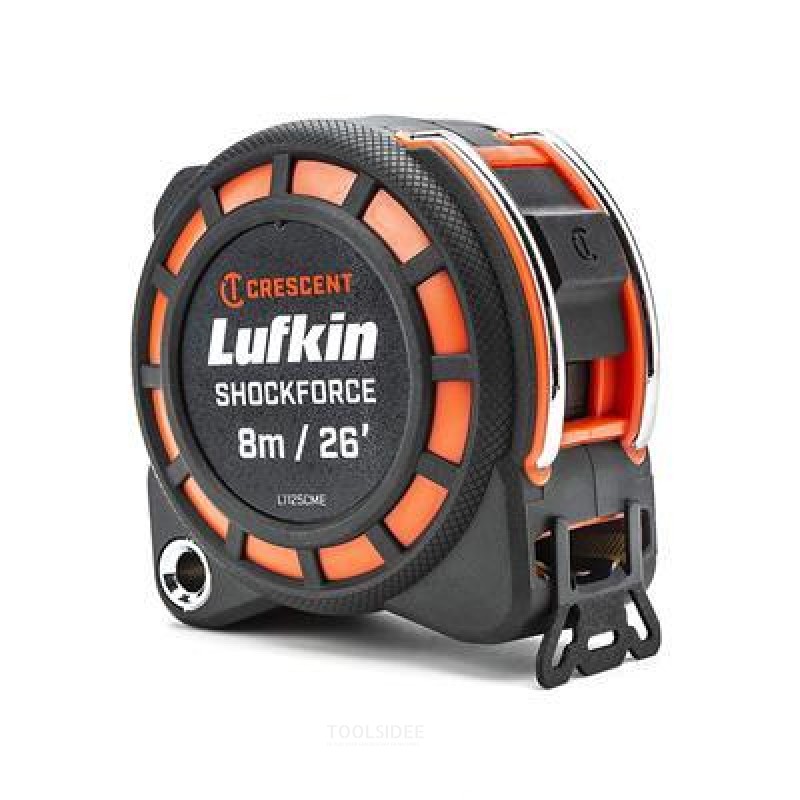 Lufkin Tape Measure Shockforce Nighteye 30mmx8m cminch