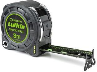 Lufkin Tape Measure Shockforce Nighteye 30mmx8m cm bl Lufkin Tape Measure Shockforce Nighteye 30mmx8m cm bl