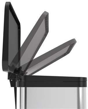 Hailo Mülleimer Oko Duo Plus L Edelstahl 17 + 9 Hailo Mülleimer Oko Duo Plus L Edelstahl 17 + 9