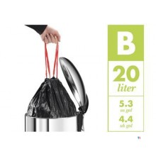 Hailo Mülleimer Oko Duo Plus L Edelstahl 17 + 9 Hailo Mülleimer Oko Duo Plus L Edelstahl 17 + 9