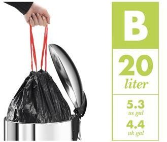 Hailo Mülleimer Oko Duo Plus L Edelstahl 17 + 9 Hailo Mülleimer Oko Duo Plus L Edelstahl 17 + 9