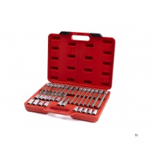 HBM Profi 32-Delige 1/2 Ribe Doppenset HBM Profi 32-Delige 1/2 Ribe Doppenset