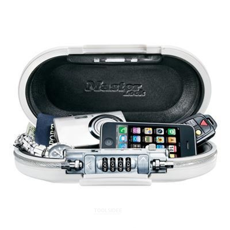 MasterLock Mobile Safe, 4 Ziffern 102x45mm weiß