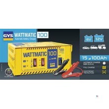 GYS Battery charger Wattmatic 100 6V / 12V, Automatic