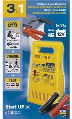 GYS Batterioplader Start Up 80, automatisk