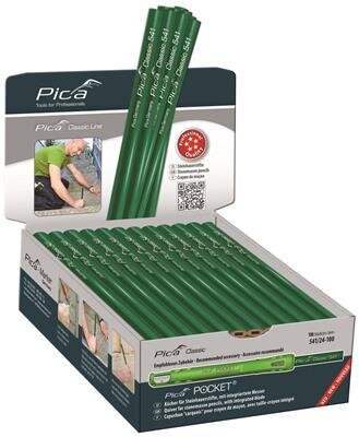 Pica 100st 541/24 Steenpotlood 24cm, display