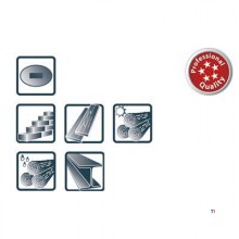 Pica 100st 541/24 Steenpotlood 24cm, display