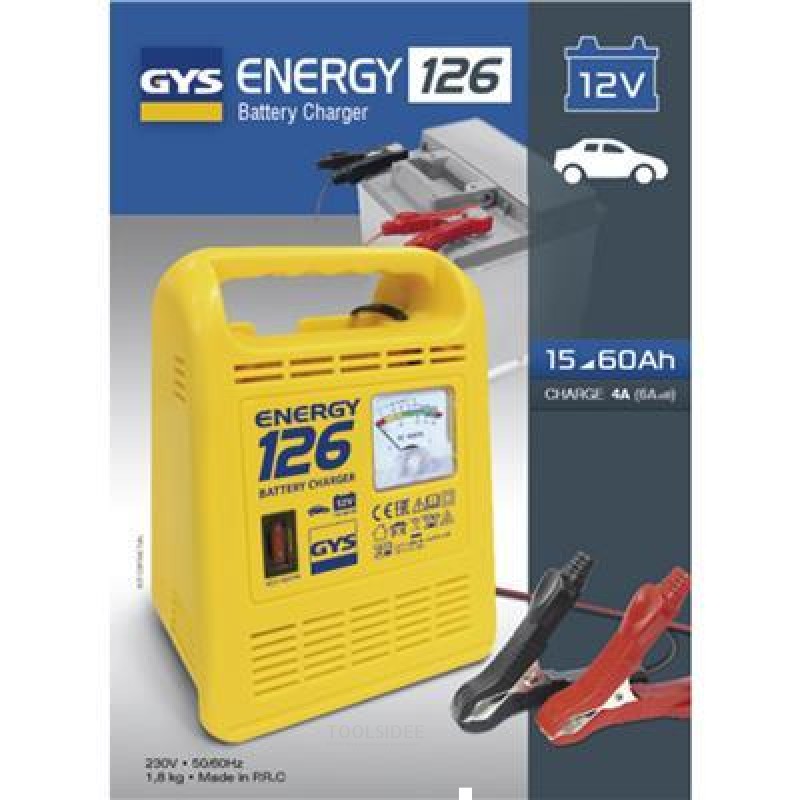 GYS Battery charger ENERGY 126, Traditional