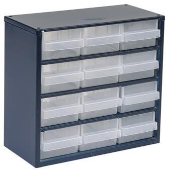 Commode Raaco à 12 tiroirs type 612-02 Commode Raaco à 12 tiroirs type 612-02