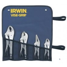Irwin Locking Pliers Set / Original 4pcs, 10CR, 7R, 6LN, 5WR