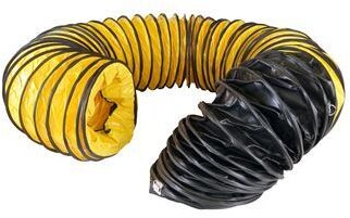 Master PVC Flexibele Hittebestendige Slang O450 mm x 7,6 m