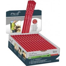 Pica 100pcs 540/30 Crayons de charpentier 30cm, présentoir