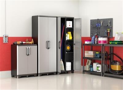 Keter Rack, Tribac, 5 Regale, 90 cm, schwarz