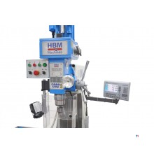 HBM BF 60 Profesjonell fresemaskin med 3 akse LCD Digital avlesningssystem HBM BF 60 Profesjonell fresemaskin med 3 akse LCD Digital avlesningssystem