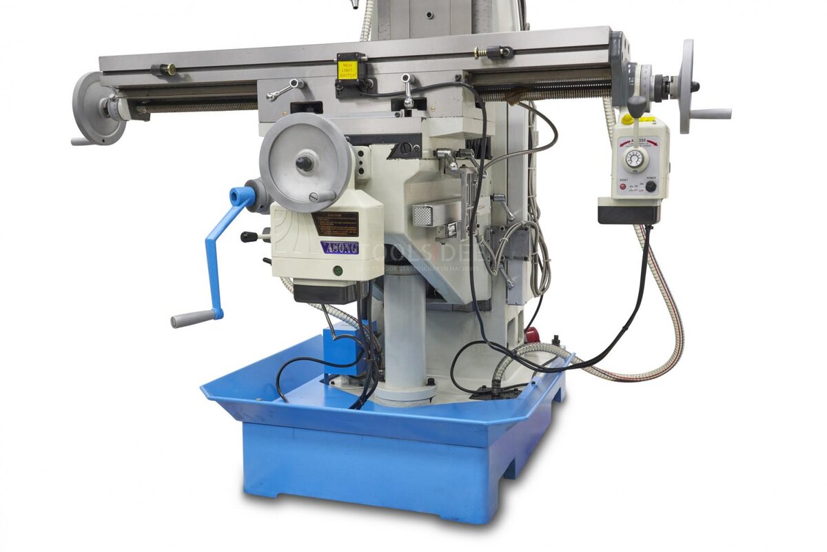 HBM BF 60 Profesjonell fresemaskin med 3 akse LCD Digital avlesningssystem HBM BF 60 Profesjonell fresemaskin med 3 akse LCD Digital avlesningssystem