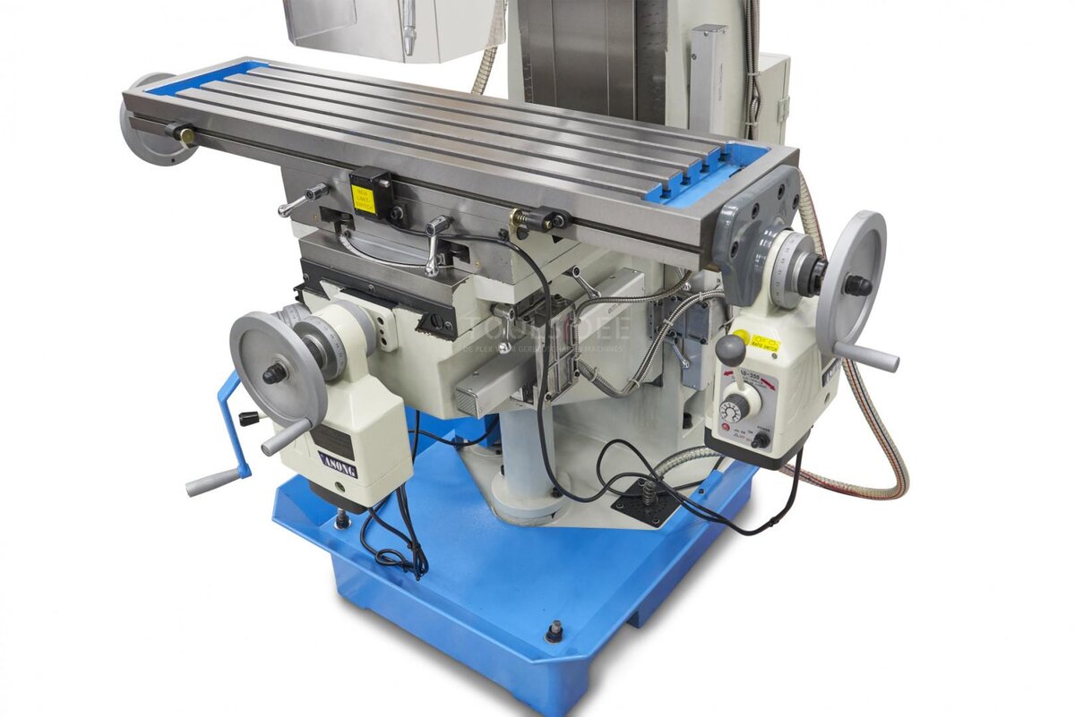 HBM BF 60 Profesjonell fresemaskin med 3 akse LCD Digital avlesningssystem HBM BF 60 Profesjonell fresemaskin med 3 akse LCD Digital avlesningssystem