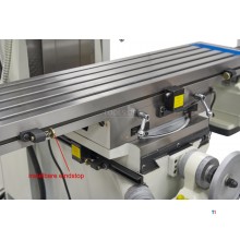 HBM BF 60 Profesjonell fresemaskin med 3 akse LCD Digital avlesningssystem HBM BF 60 Profesjonell fresemaskin med 3 akse LCD Digital avlesningssystem